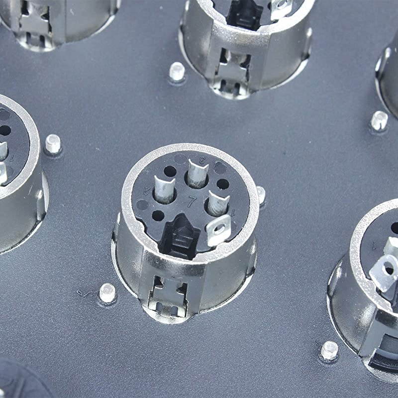 Pro Audio Recessed Stage in Floor Pocket Box Black