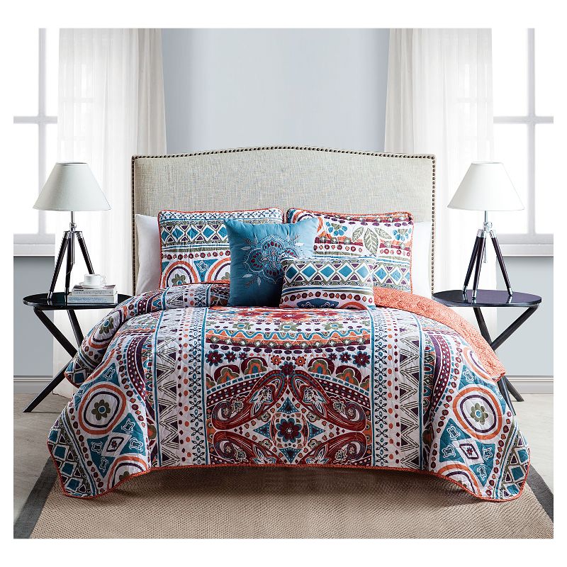 Natasha Quilt Set (Full/Queen) - VCNY