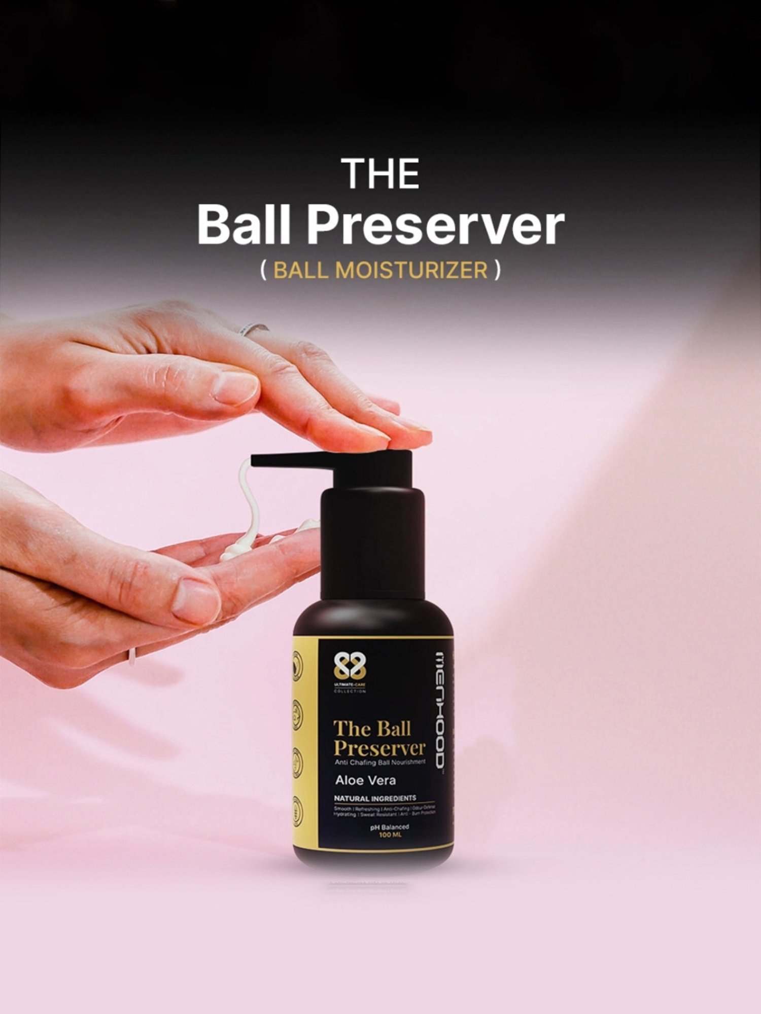 MENHOOD Essential Package 2.0, Trimmer, Pre-Trim Gel, Ball Shower Gel, Razor, Man-Cure Kit & More