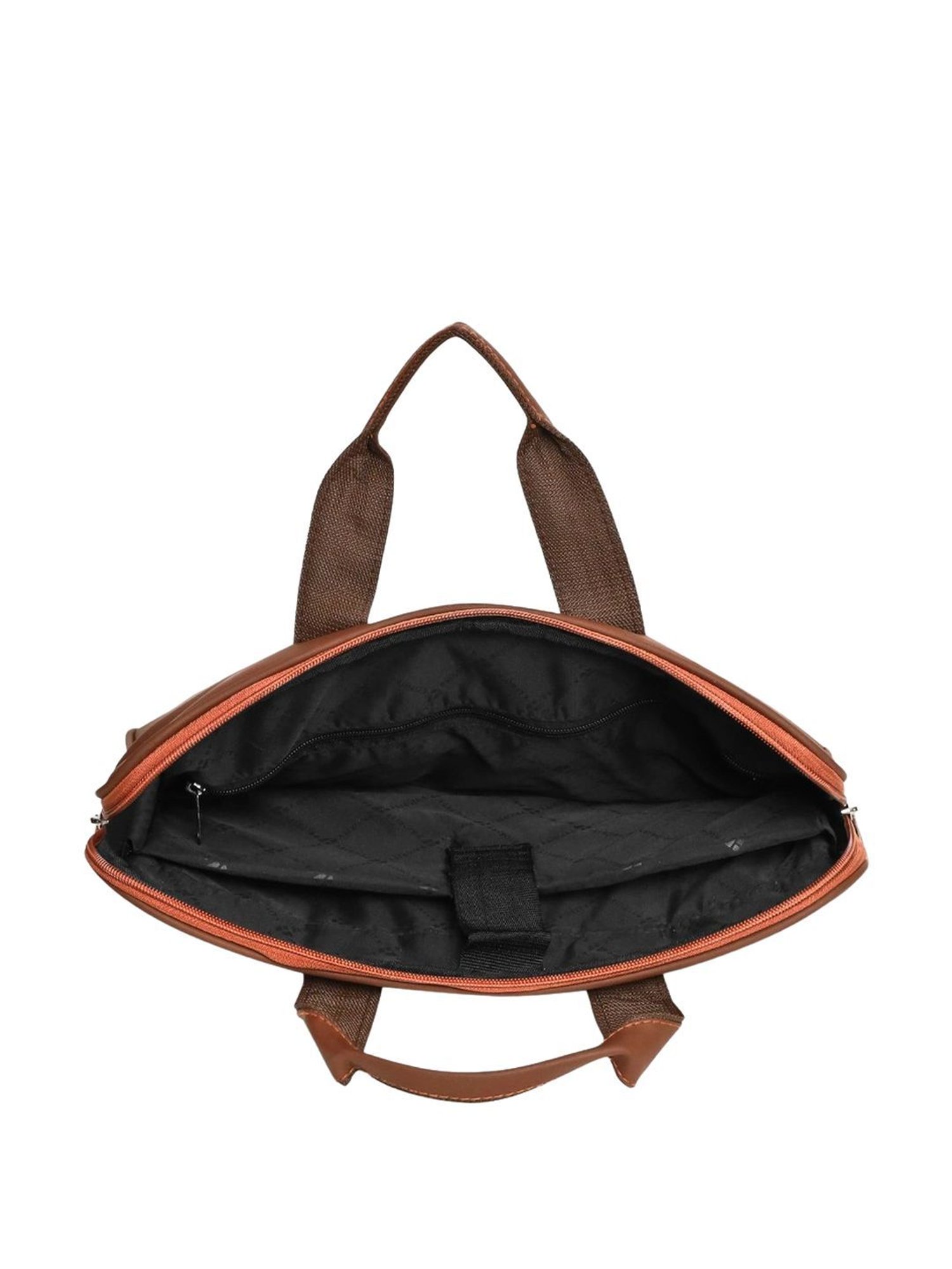 Priority Tan Synthetic Large Messenger Bag