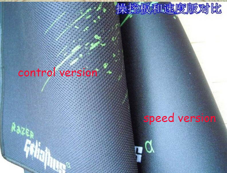 Crazy muslin mouse pad goliathus gaming mouse pad 290*250*2mm locking edge mouse mat control version for Laptop desktop crude mouse pad