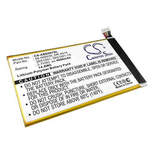 Replacement Battery For AMAZON KC2,KC2-D,Kindle Fire 7",Kindle Fire HD,Kindle Fire HD 2013