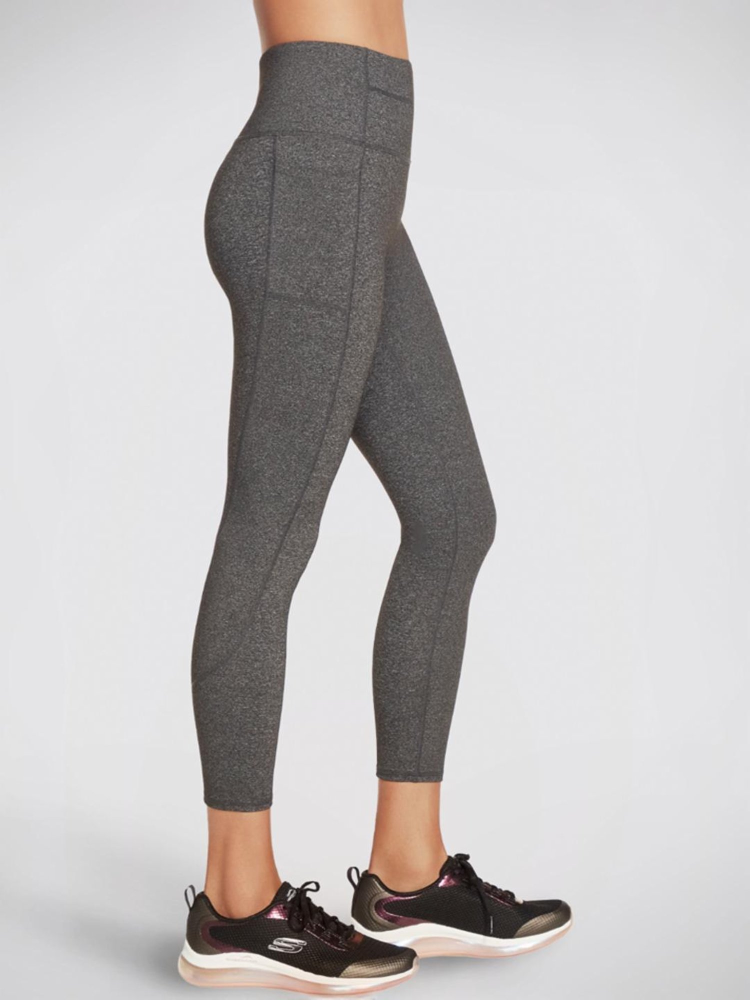 KENDALL + KYLIE Black Cotton Sports Tights