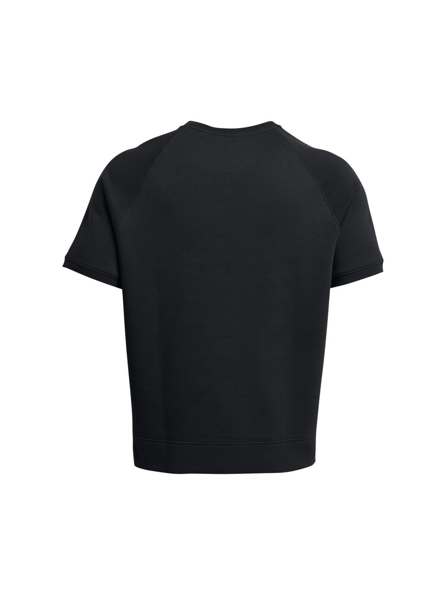Under Armour Black Cotton Slim Fit Printed T-Shirt