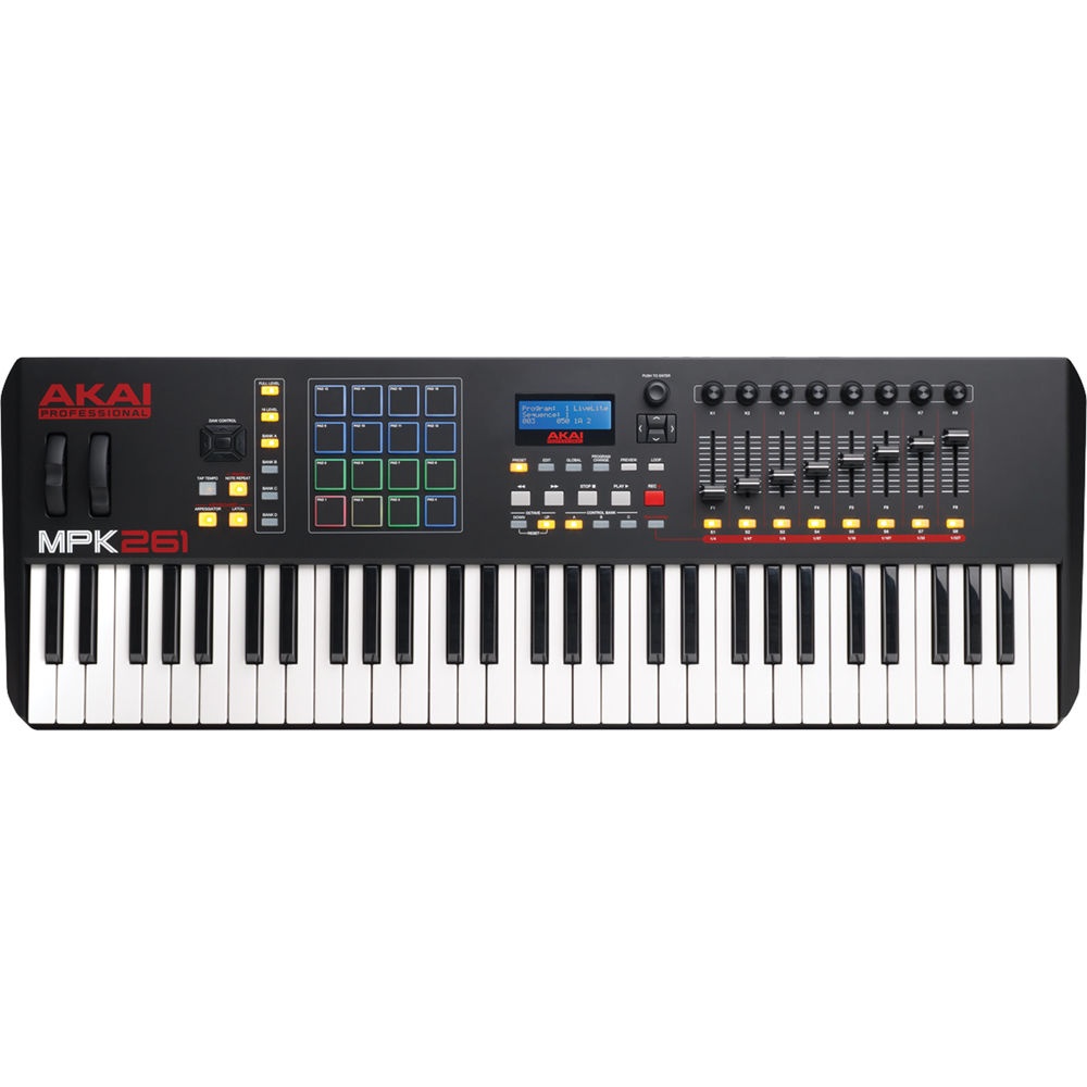 Akai MPK261 61-Key Performance Keyboard Controller