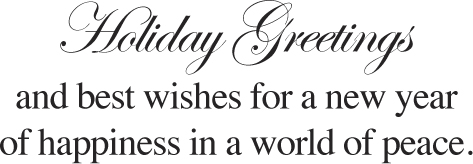 Holiday Greeting Cards - H1131. Greeting Cards with Three Globes. Box Set Has 25 Greeting Cards and 26 White with Silver Foil Lined Envelopes.