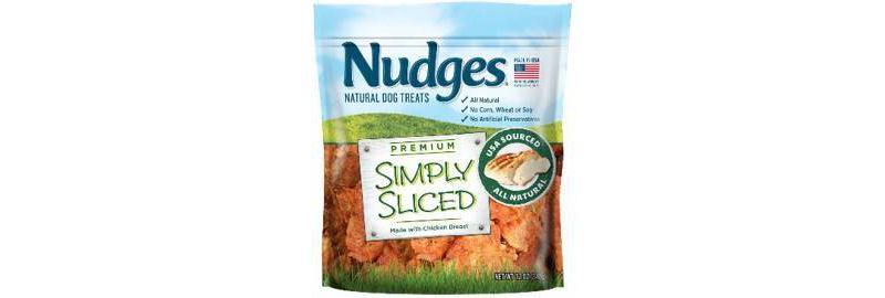 Nudges Simply Sliced Chicken  Breast Dog Treats - 12oz