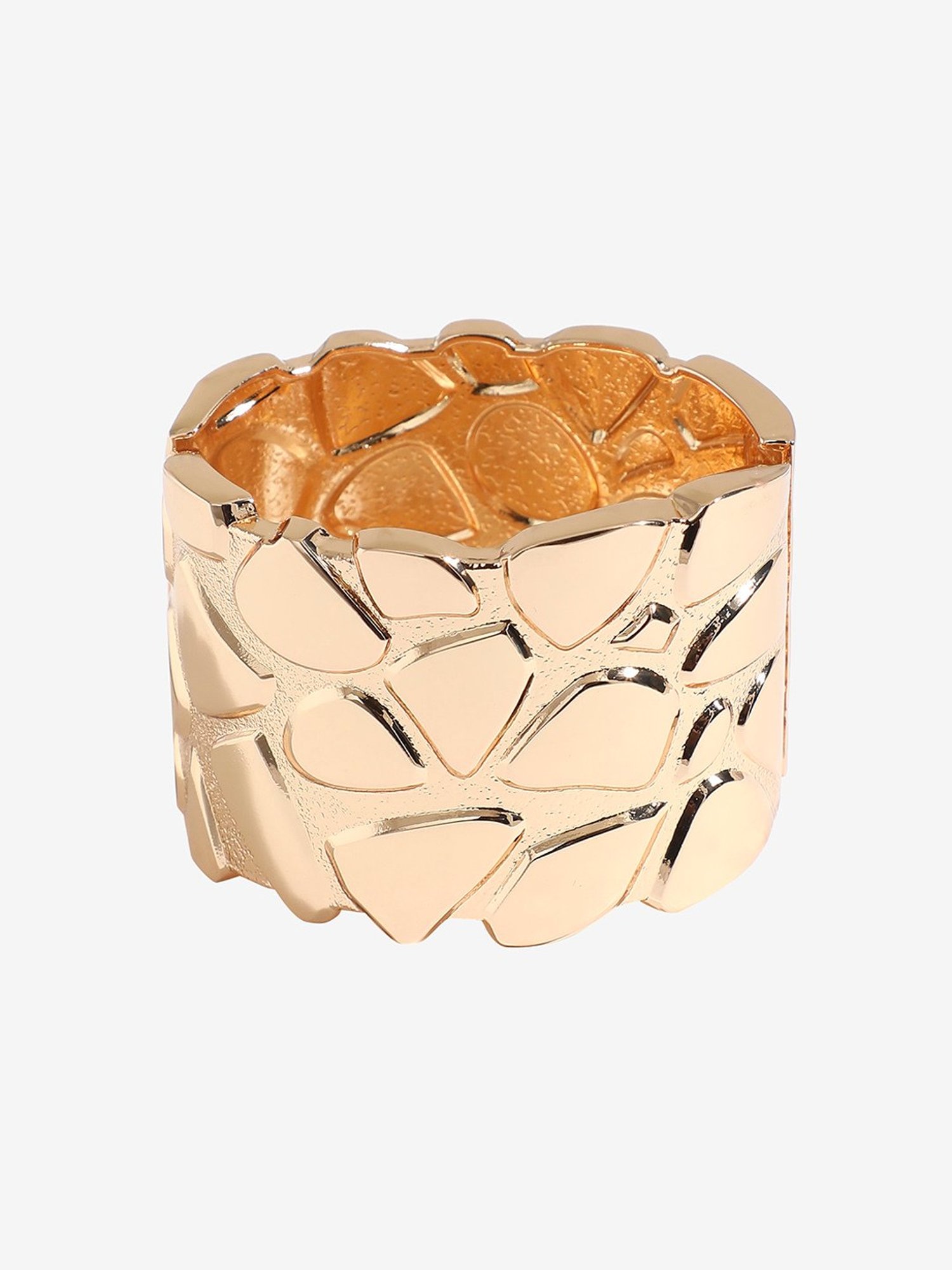 SOHI Metallic Pavement Bracelet For Women