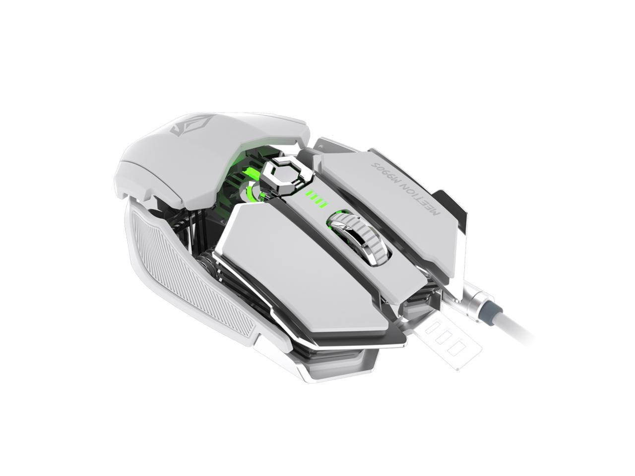 GTX300 USB Wired Colorful LED Backlit Gaming Keyboard with Mouse for PC Laptop