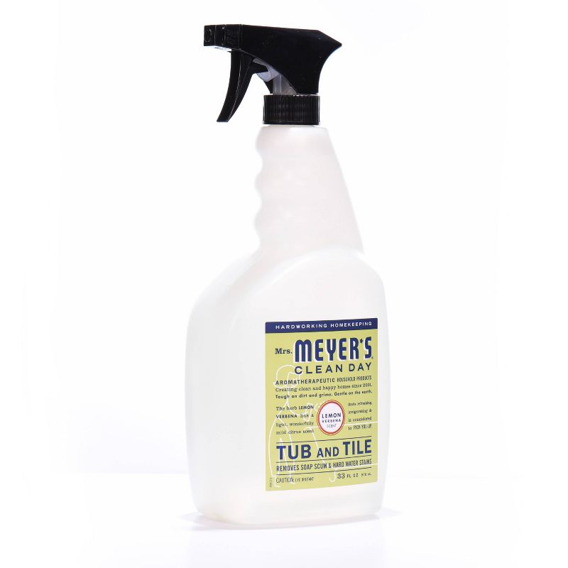 Mrs. Meyer's Lemon Verbena Tub and Tile Spray Cleaner - 33 fl oz