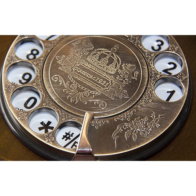 1921 Cable Model B: The Retro Style Wood and Metal Retro Telephone