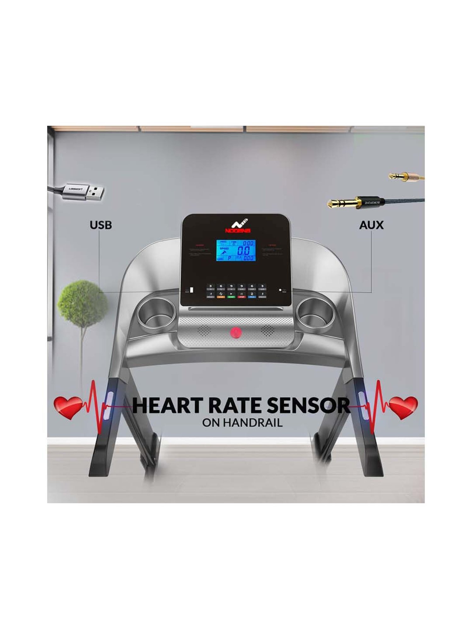 Nodens Silver Treadmill (Size 4)