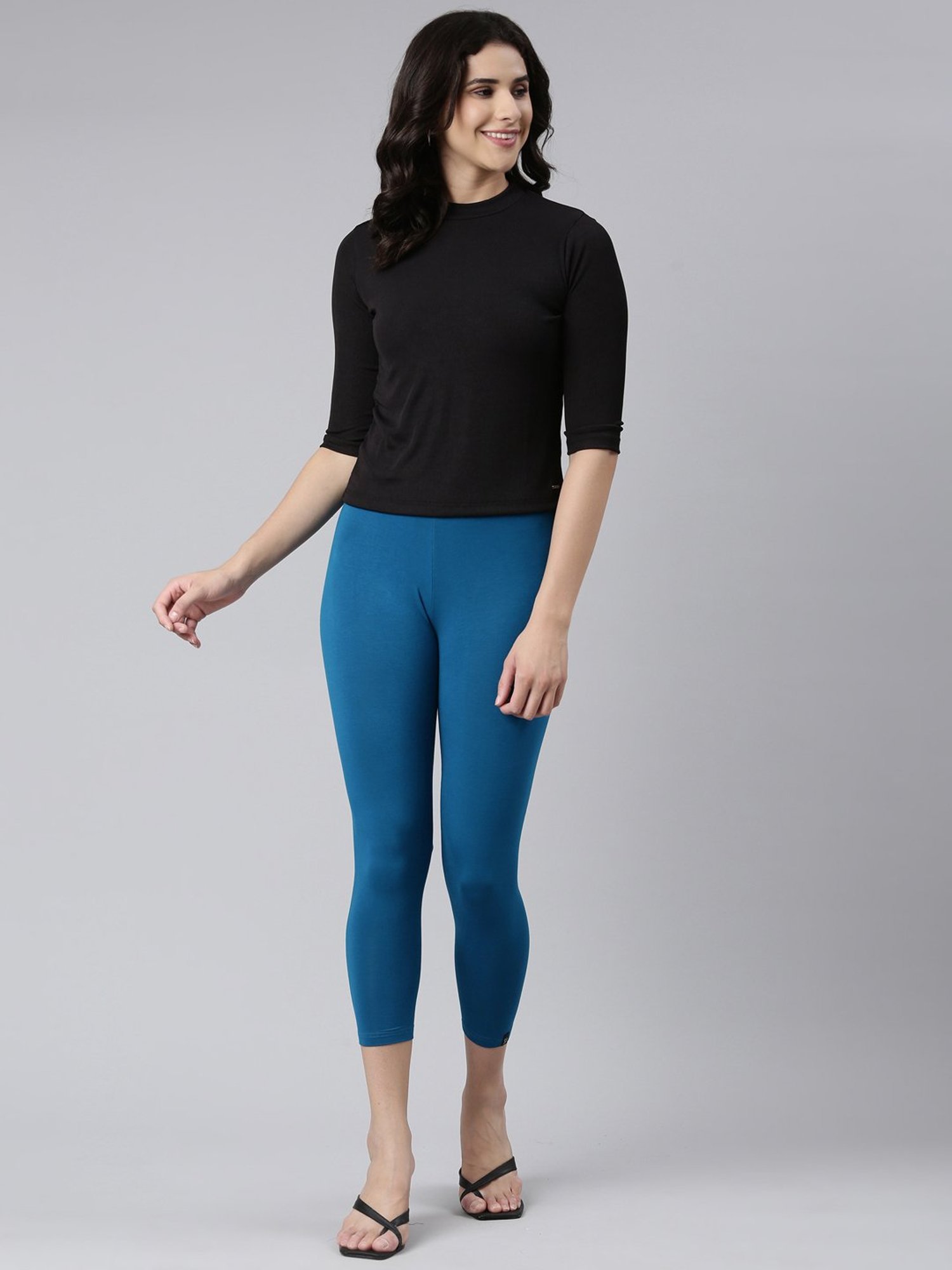 TWIN BIRDS Women High Ankle Leggings