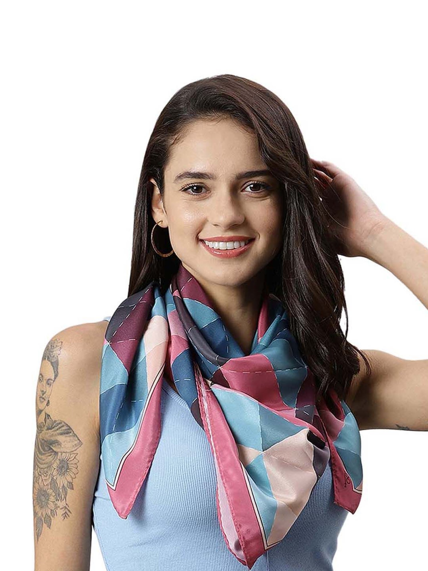 Tossido MultiColor Printed Stole