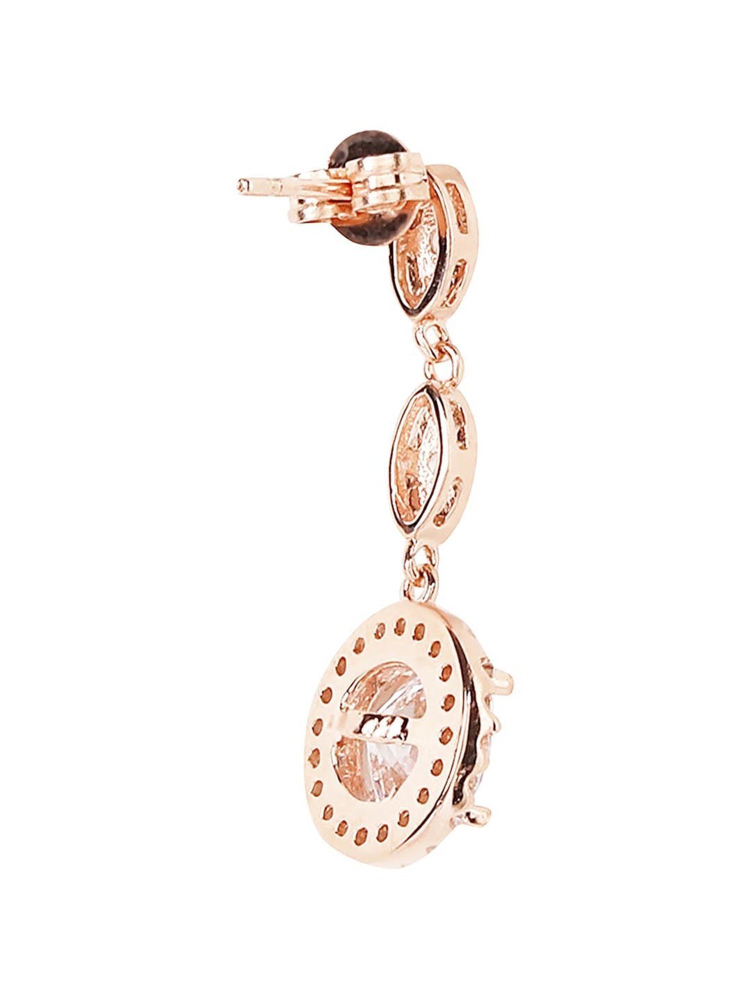 The Real Effect London Lustrous & Colorful 800 Silver Earrings for Women