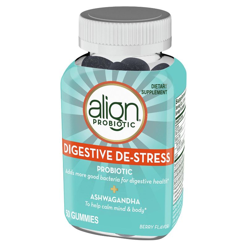 Align Probiotic Digestive De-Stress Gummies - Berry - 50ct