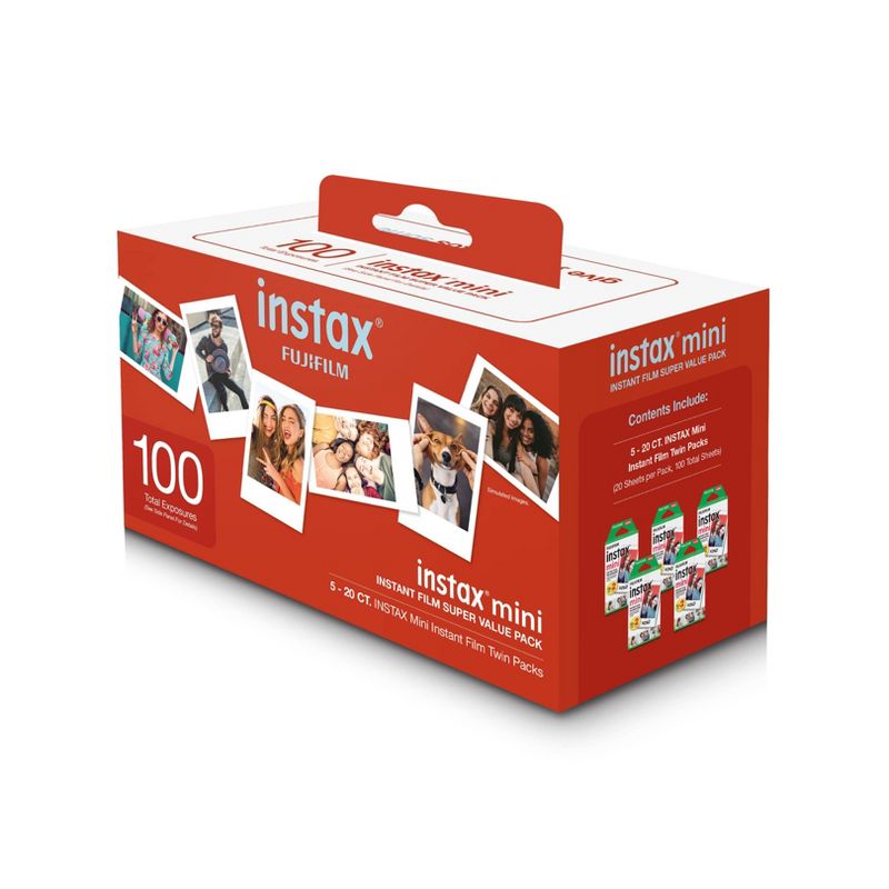 Fujifilm Instax Value Pack Film - 100ct