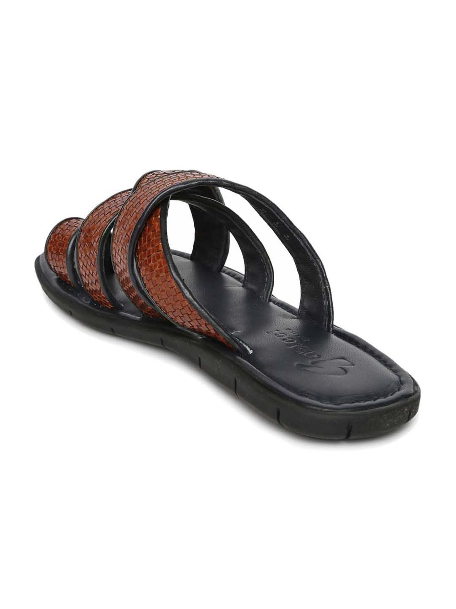 Gabicci Men's Rich Tan Toe Ring Sandals