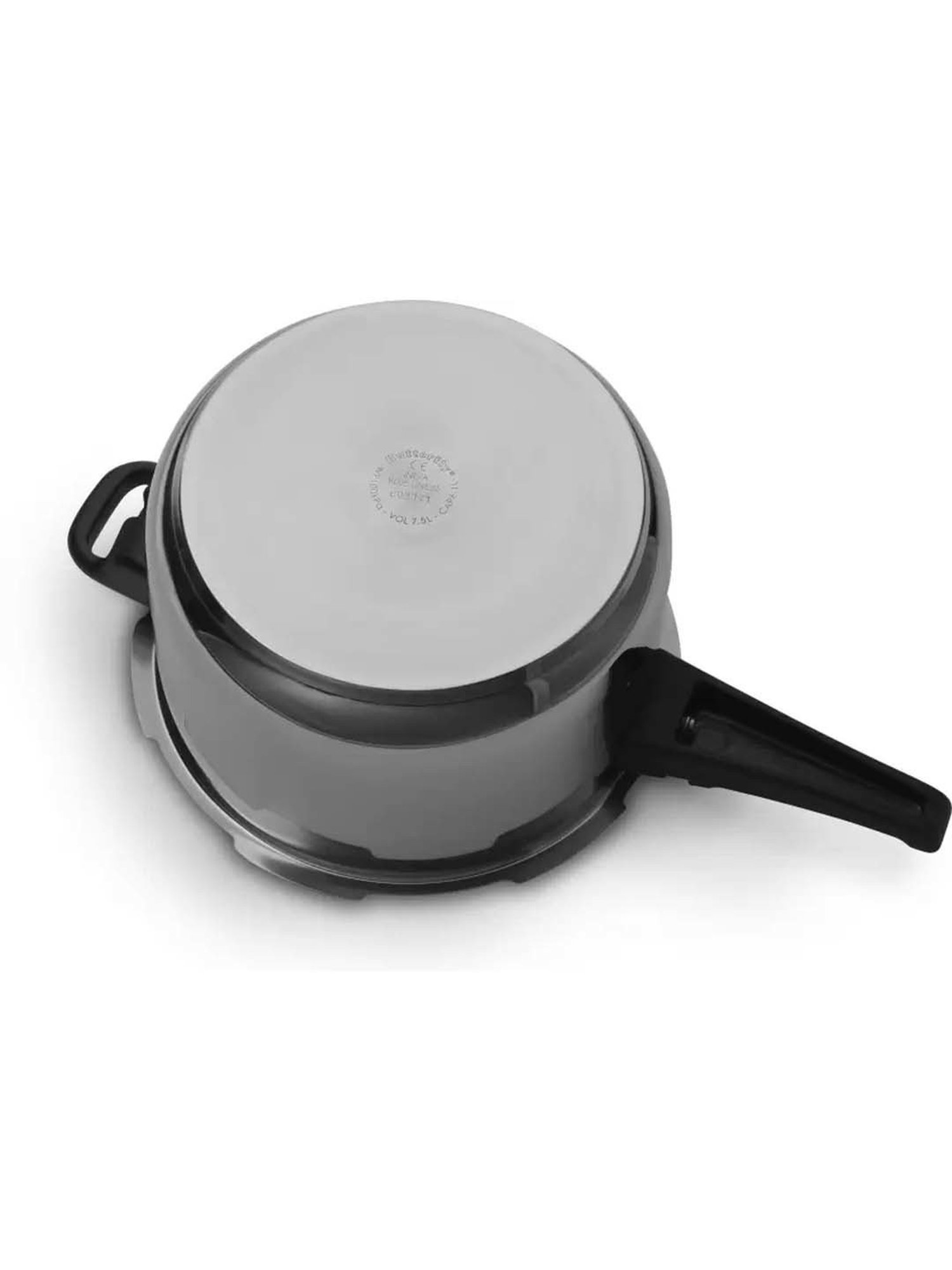 Butterfly Black Stainless Steel Induction Blueline Pressure Cooker (7.5 L)