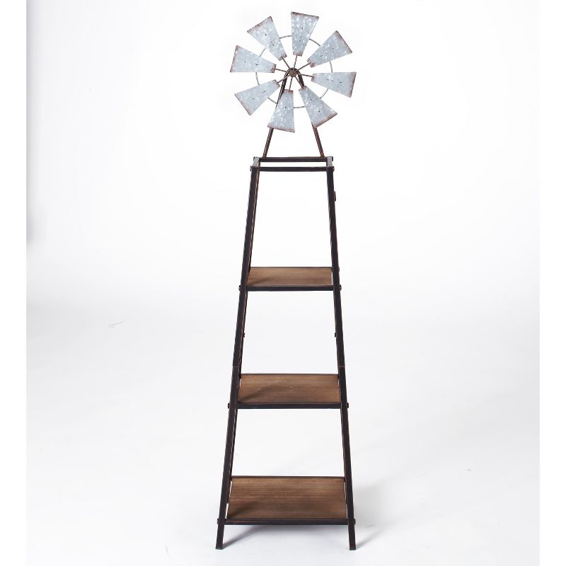 Lakeside 3-Tier Bathroom Shelving Unit with Descending Size Platforms