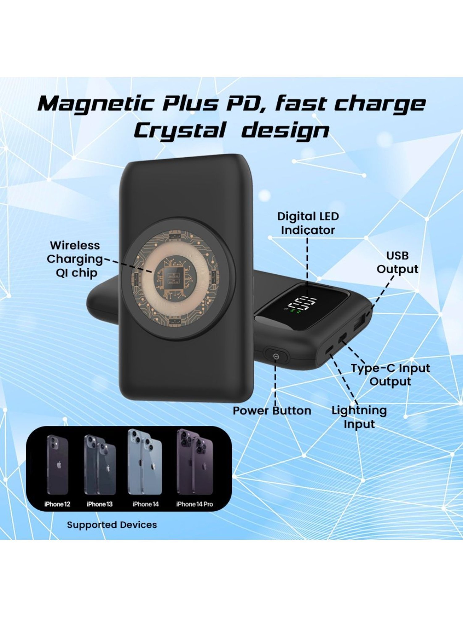 EVM EVMP0209 Enmag Power Bank 10000mah (Black)