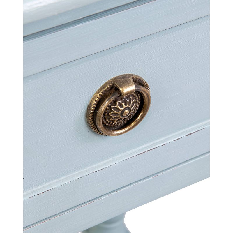 Lilith Side Table Blue - East At Main