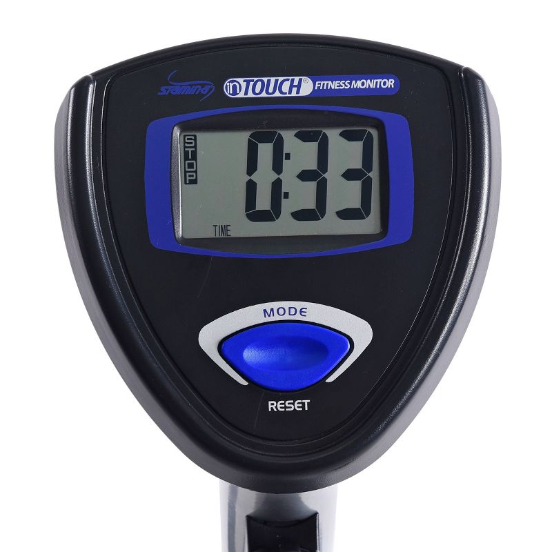 Body Flex Sports Body Rider BRF700 Stationary Full Body Cardio Exercise Upright Fan Bike with Dual Action Handlebars and Adjustable Seat