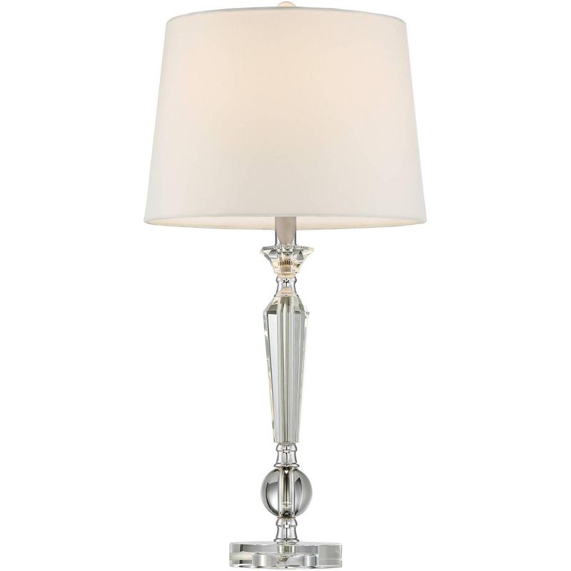 Vienna Full Spectrum Jolie Crystal Table Lamps Set of 2 with Table Top Dimmers