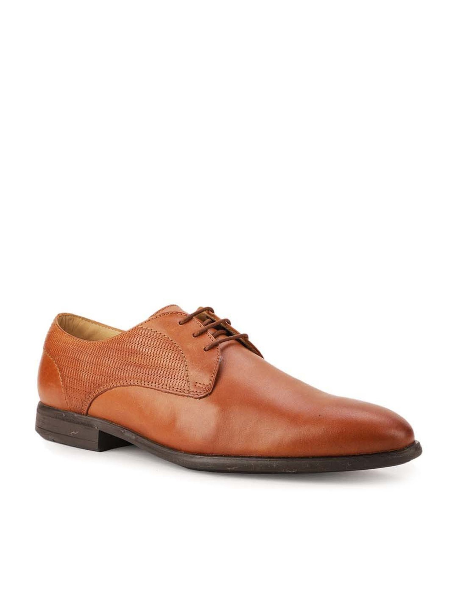 Ambassador by Bata Men's Tan Derby Shoes