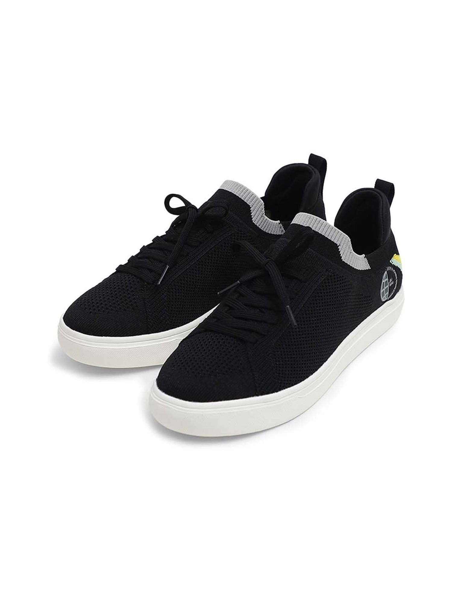 Jack & Jones Men's Jet Black Casual Sneakers