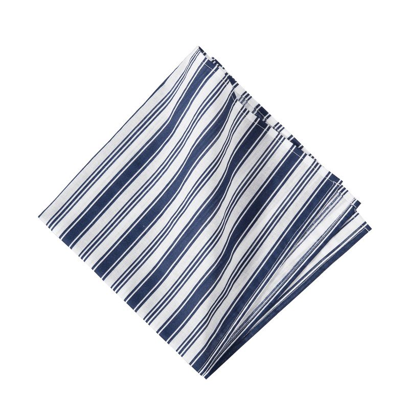 C&F Home French Stripe Navy Napkin Set of 6