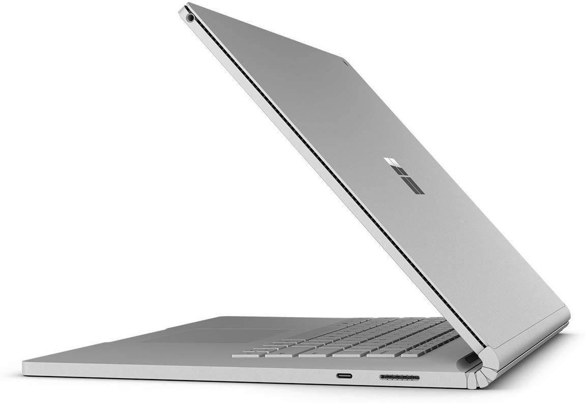 Microsoft Surface Book 2 HNM-00001 Laptop (Windows 10, Intel i7-8650U, 13.5" Screen, Storage: 512 GB, RAM: 16 GB) Silver (HNM-00001)