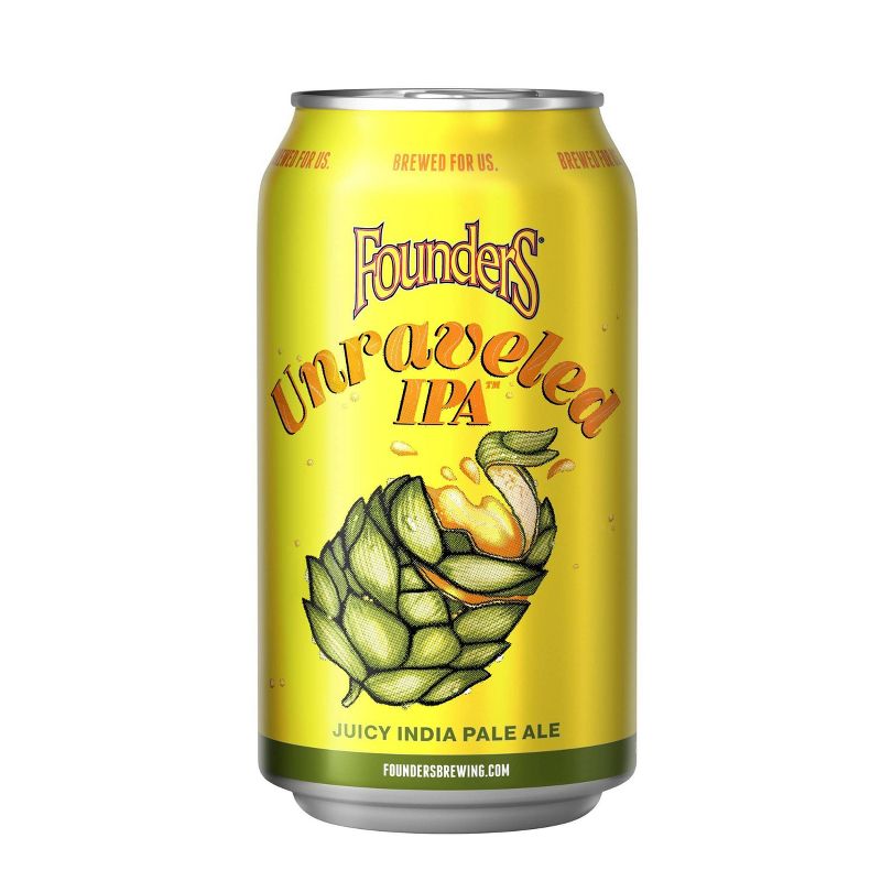 Founders Unraveled IPA Beer - 6pk/12 fl oz Cans