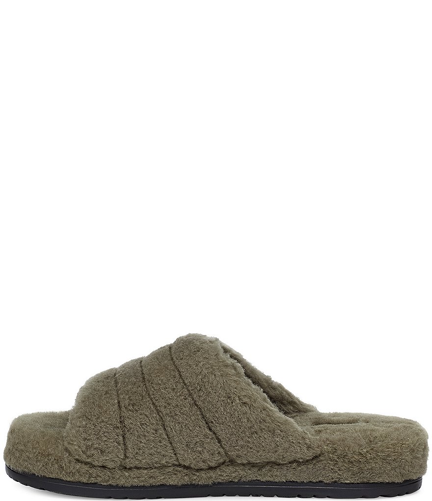 UGG&reg; Men's Scuff Logo Suede Slippers
