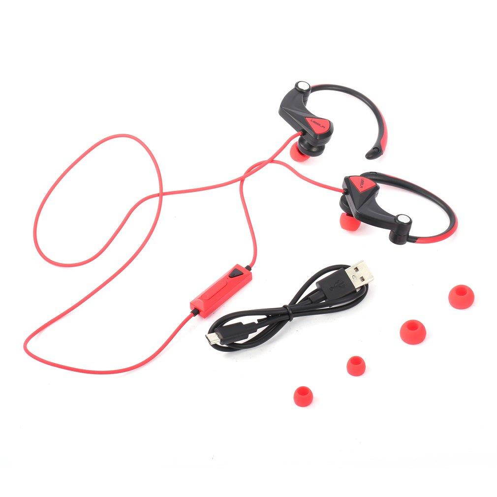 UEELR UB-11 USB Charging Sports Earphone Wireless Bluetooth 4.1 Stereo Earphone with Ear Hook & Microphone