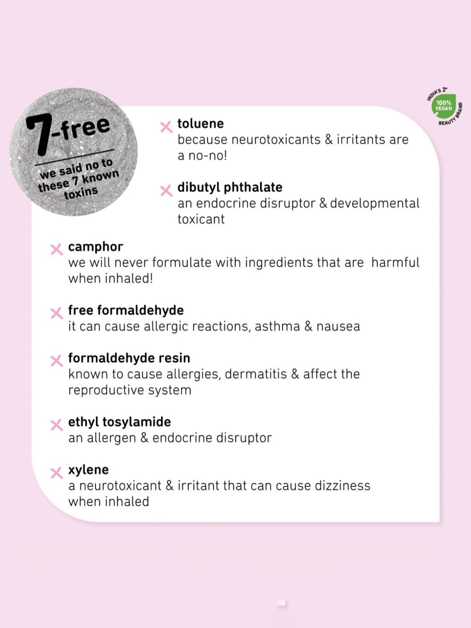 Plum Color Affair Nail Polish Black Blaze 170 - 11 ml