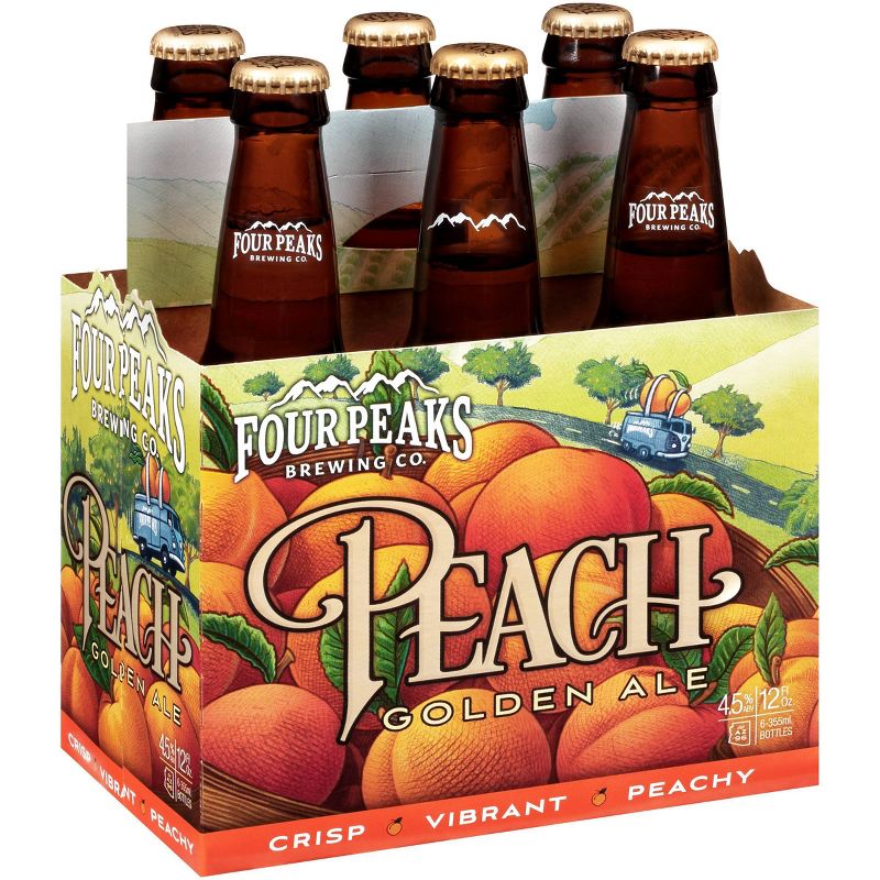 Four Peaks Peach Golden Ale Beer - 6pk/12 fl oz Bottles