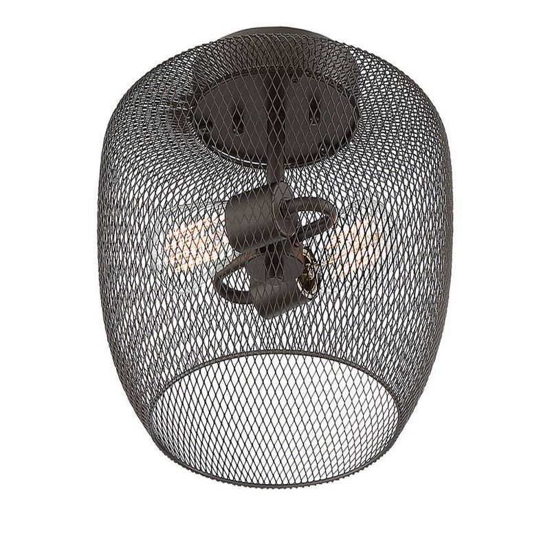 Ceiling Lights Semi-Flush Mount Dark Metallic Bronze - Aurora Lighting