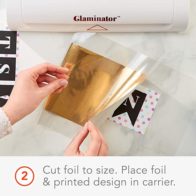 Glaminator Foil Laminator 9 Lamination Machine Includes Gold Foil 628120
