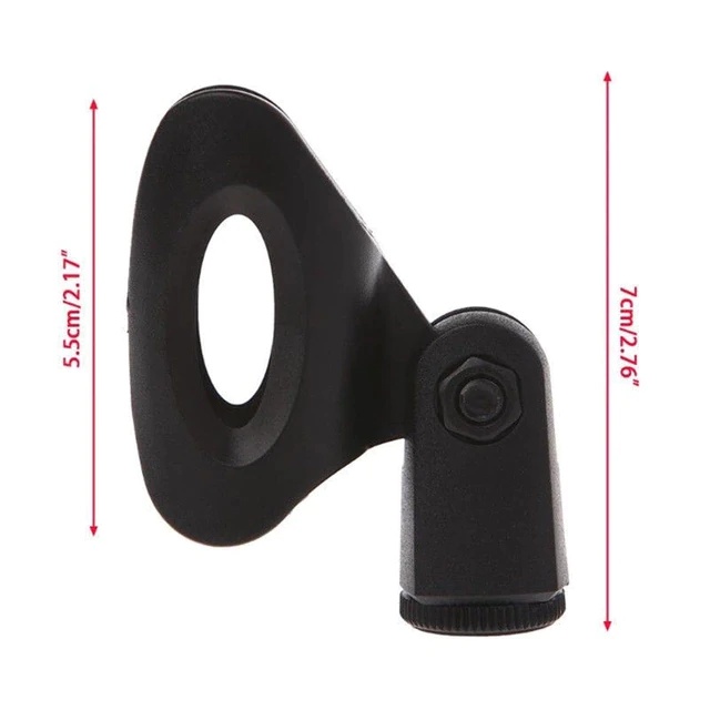 Elliptical Microphone Clip