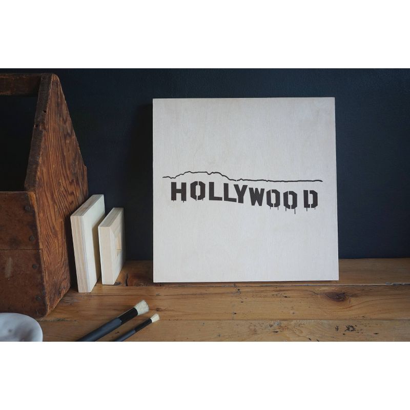 Stencil1 Birds in Branches - Stencil 8.5" x 11"