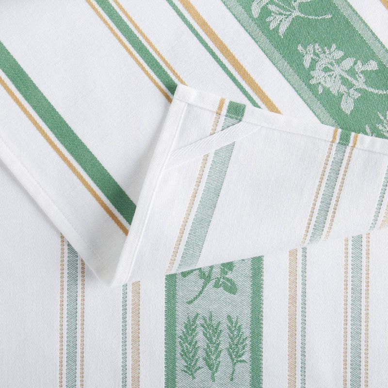 Martha Stewart 3pk Cotton Herbs Printed Kitchen Towels
