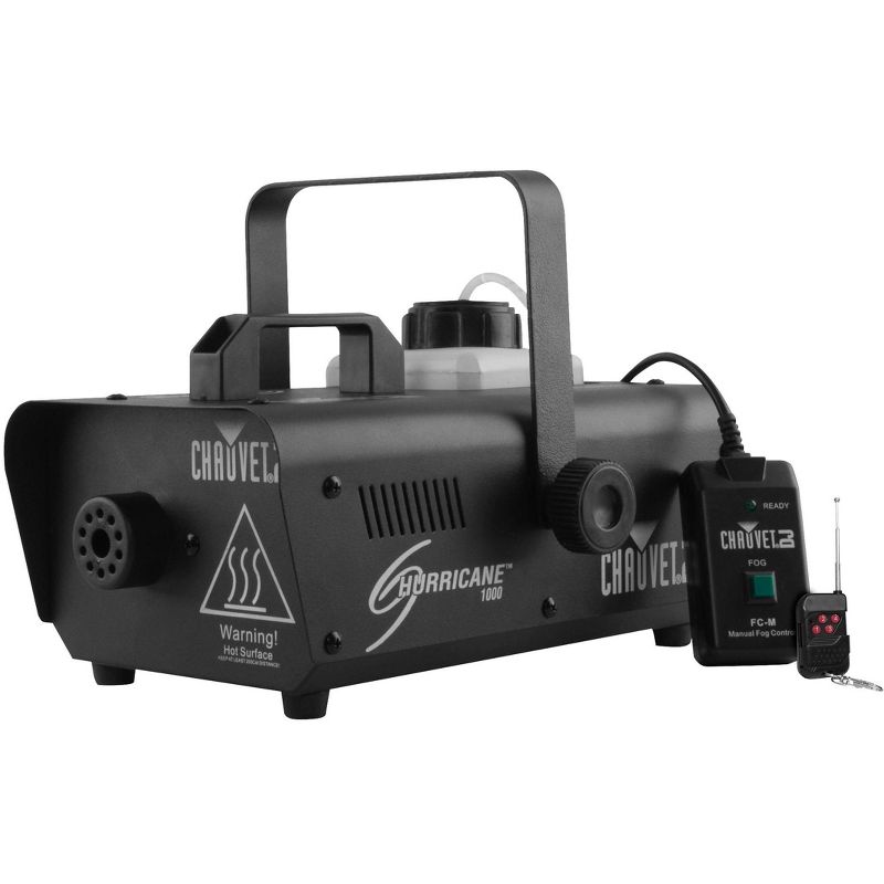 Chauvet DJ Hurricane 1000 Fog/Smoke Machine with Remote (Certified Refurbished)
