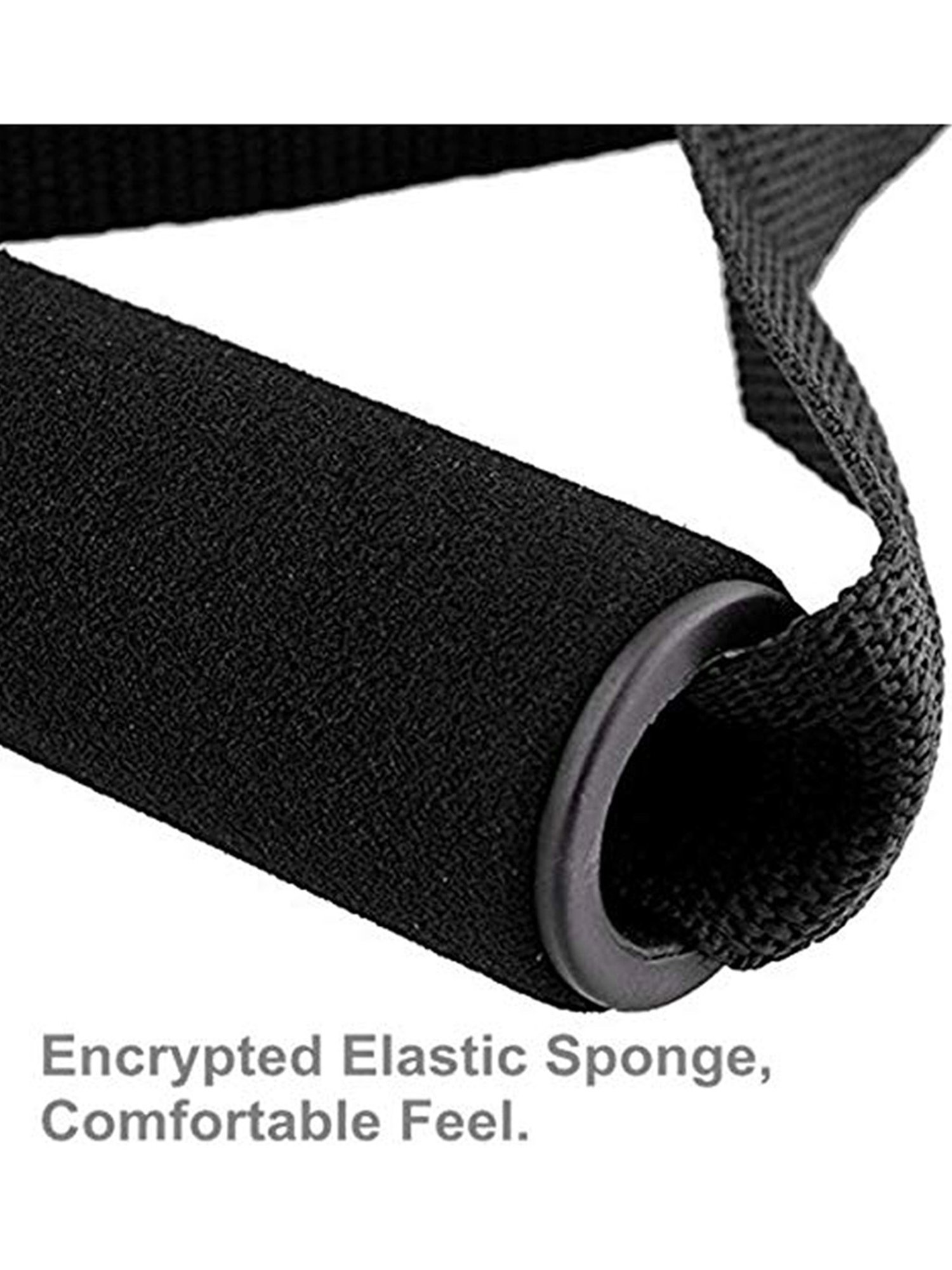 B Fit Light use B Fit Nylon Exercise Handles Set of 4 (Black)