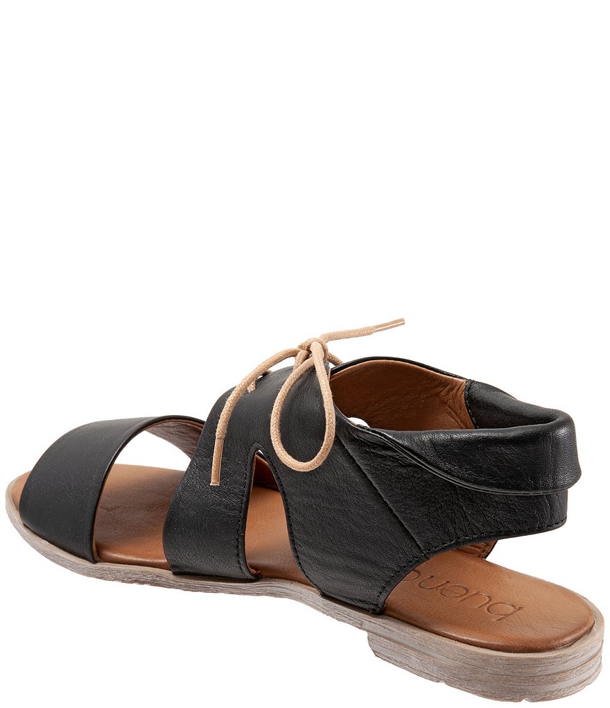 Bueno Yara Leather Lace-Up Sandals
