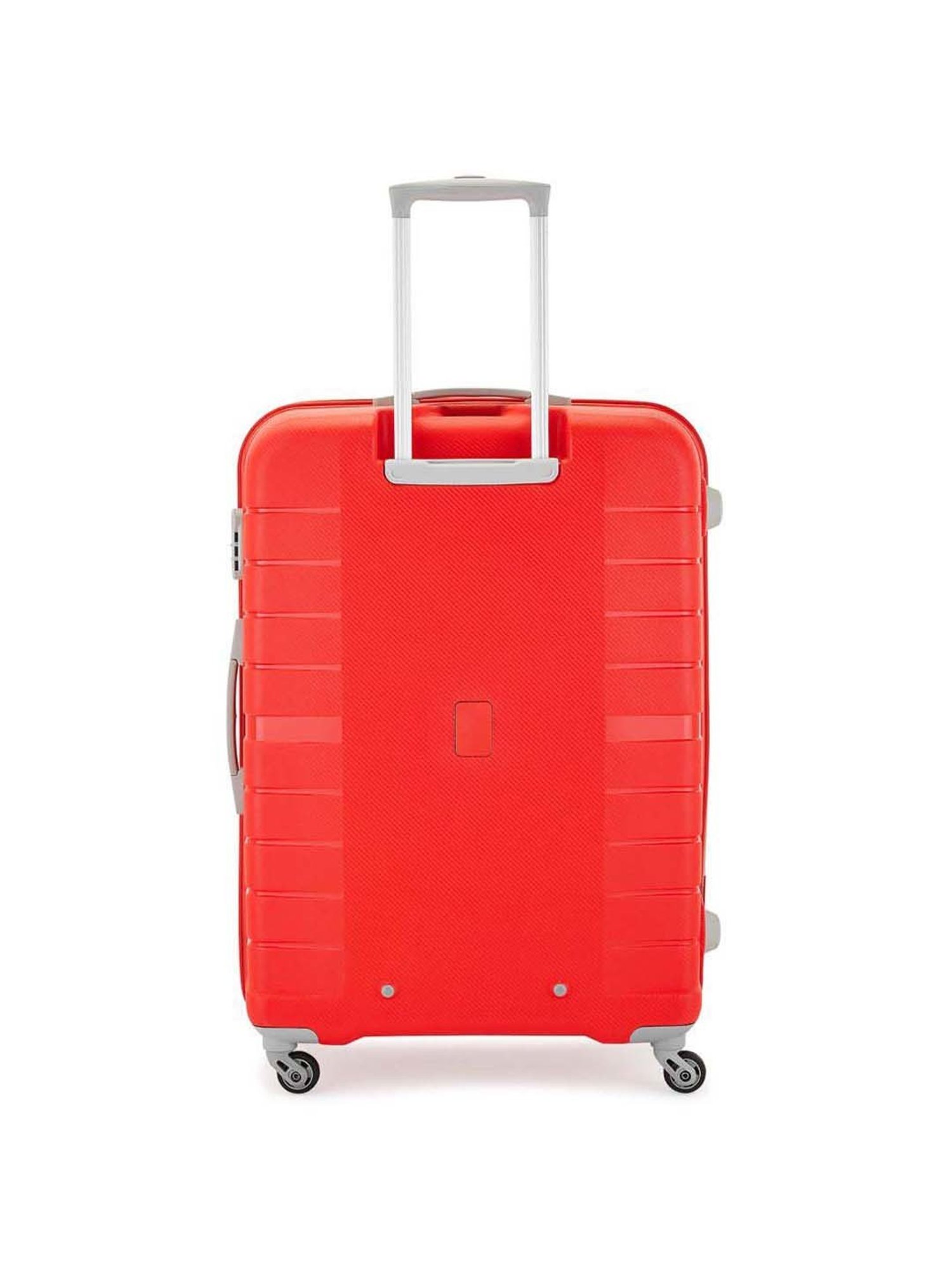 Aristocrat Nexon Fiery Red TextuFiery Red Hard Large Trolley Bag - 56 cm