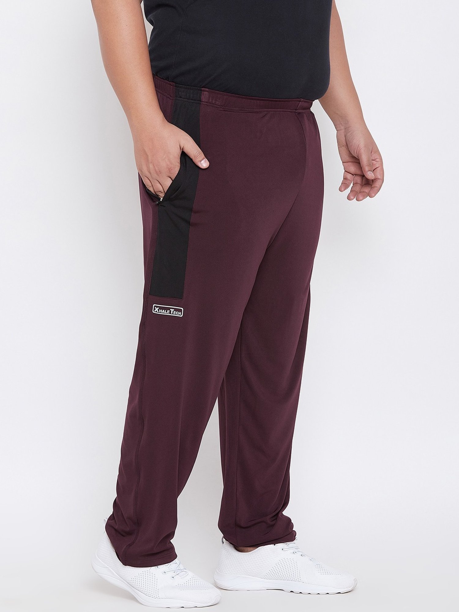 Bigbanana Magenta Regular Fit Trackpants