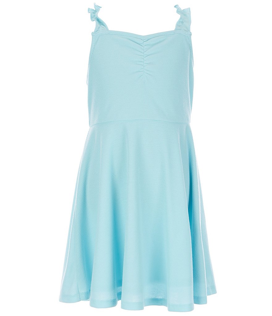 Poppies and Roses Big Girls 7-16 Cross-Back Fit-And-Flare Dress