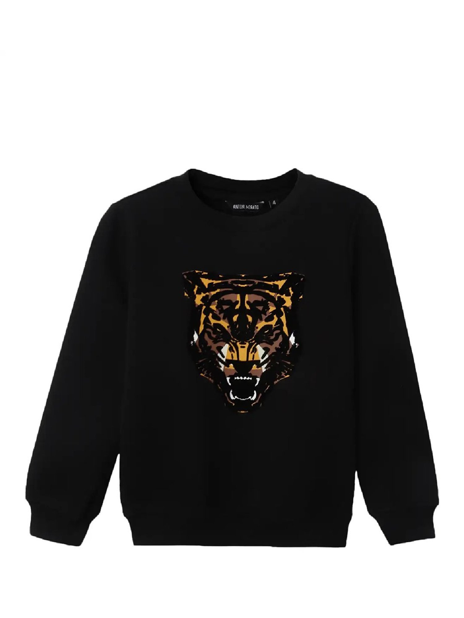 Antony Morato Kids Black Printed  Sweatshirt