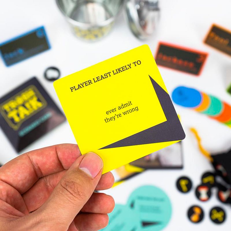 Professor Puzzle Trash Talk Adult Party Card Game